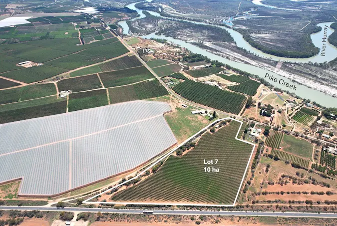 Lot 7 Pike Creek Road, Lyrup, SA, 5343 - Image 1