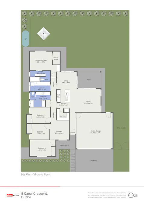 8 Canal Avenue, Dubbo, NSW, 2830 - Floorplan 1