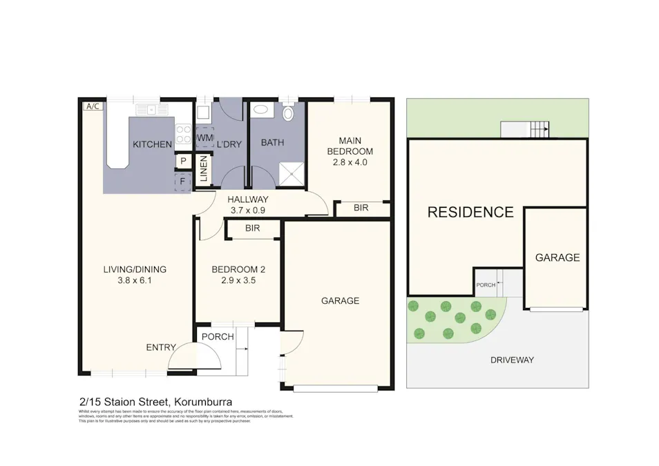 2/15 Station Street, Korumburra, VIC, 3950 - Floorplan 1