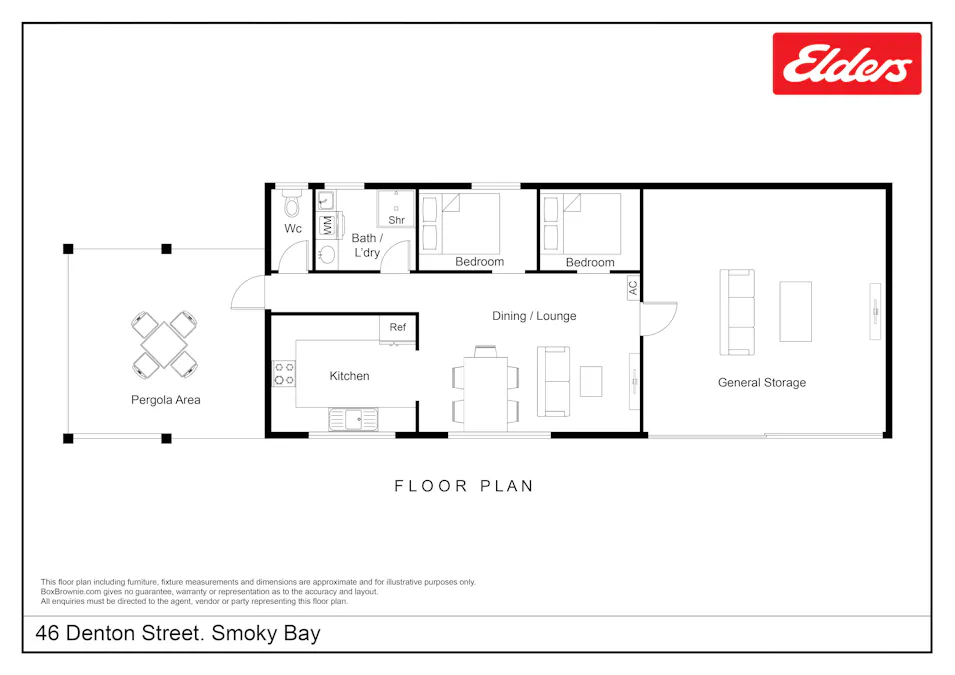 46 Denton Street, Smoky Bay, SA, 5680 - Floorplan 1