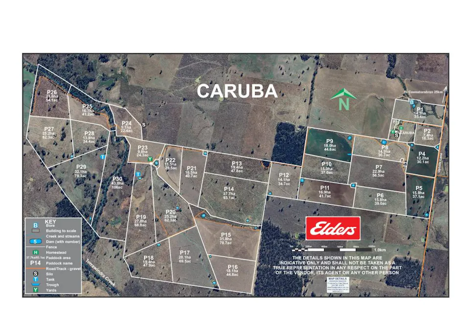 Caruba, 176 Uphills Lane, Purlewaugh, NSW, 2357 - Floorplan 1
