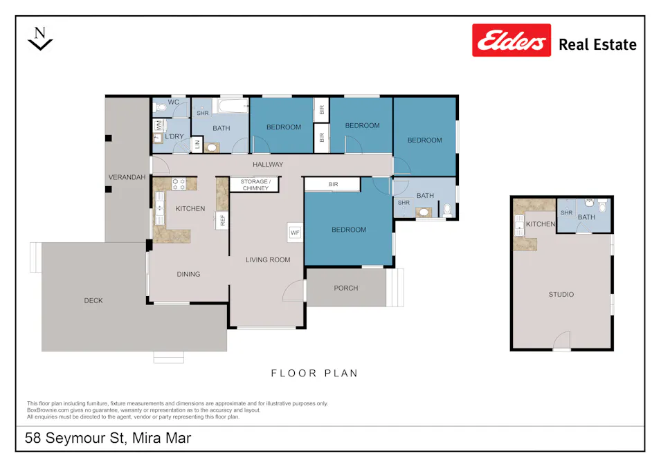 58 Seymour Street, Mira Mar, WA, 6330 - Floorplan 1