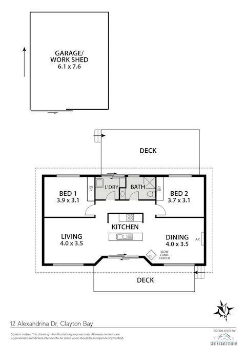 12 Alexandrina Drive, Clayton Bay, SA, 5256 - Floorplan 1