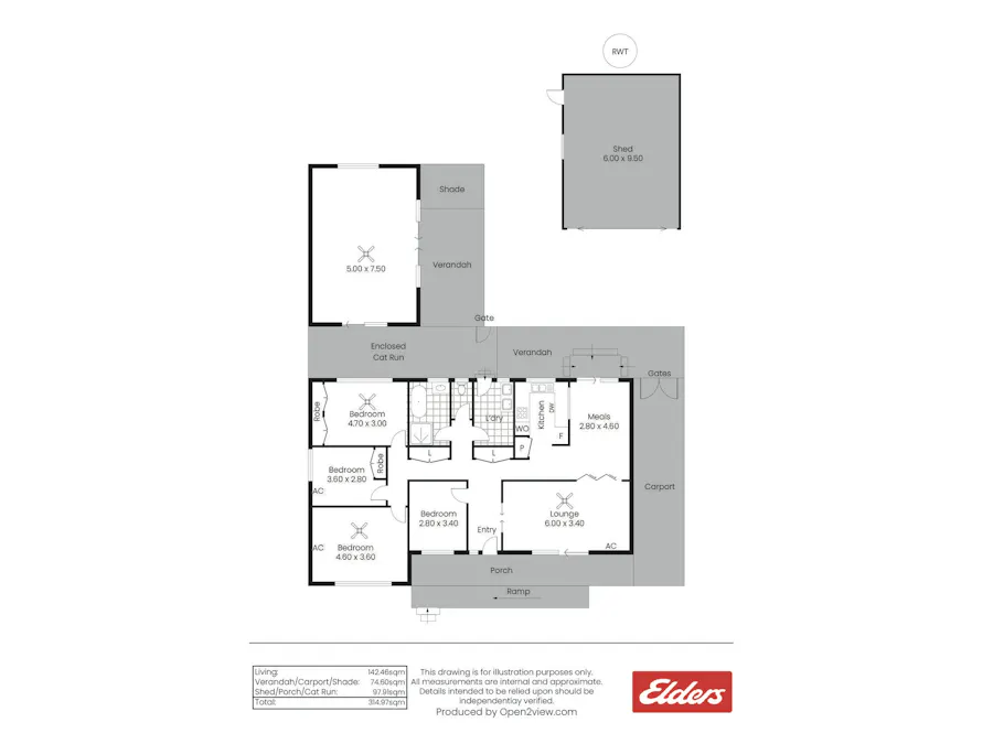 27 Walsh Street, Balaklava, SA, 5461 - Floorplan 1