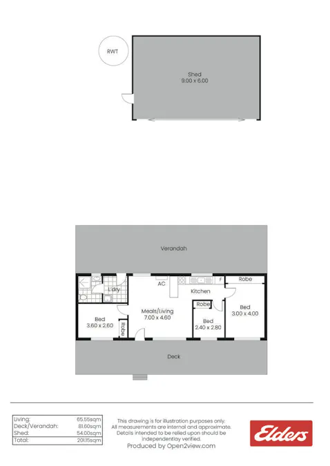 4 Lewis Street, Burra, SA, 5417 - Floorplan 1