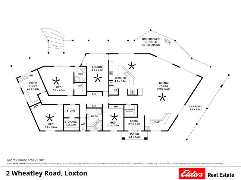 2 Wheatley Road, Loxton, SA, 5333 - Floorplan 1
