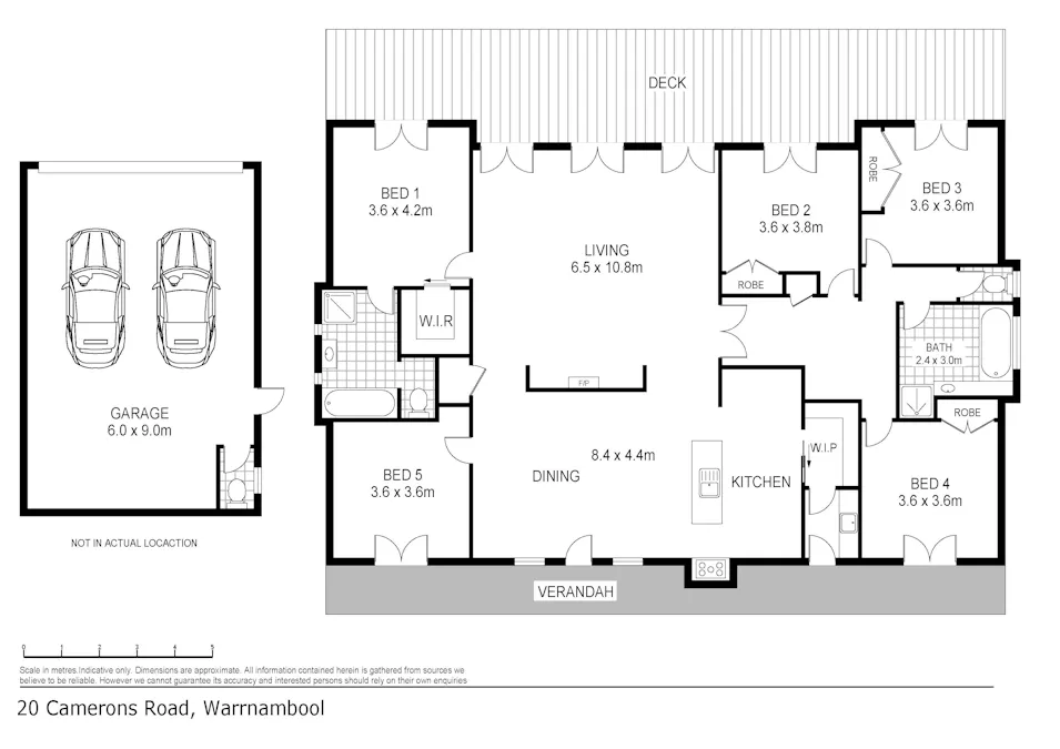 20 Camerons Road, Wannon, VIC, 3301 - Floorplan 1