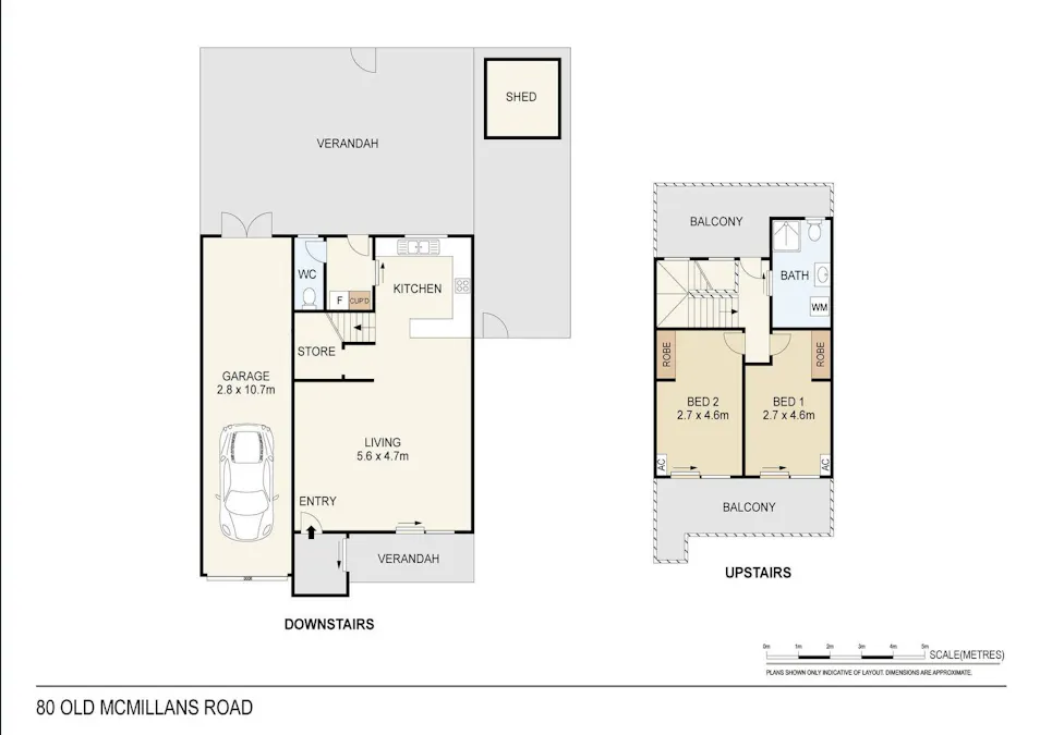 2/80 Old McMillans Road, Coconut Grove, NT, 0810 - Floorplan 1