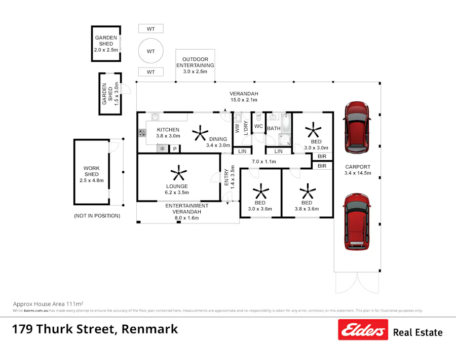 179 Thurk Street, Renmark, SA, 5341 - Floorplan 1