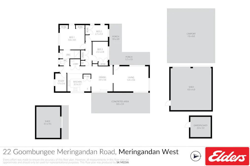 22 Goombungee-Meringandan Road, Meringandan West, QLD, 4352 - Floorplan 1