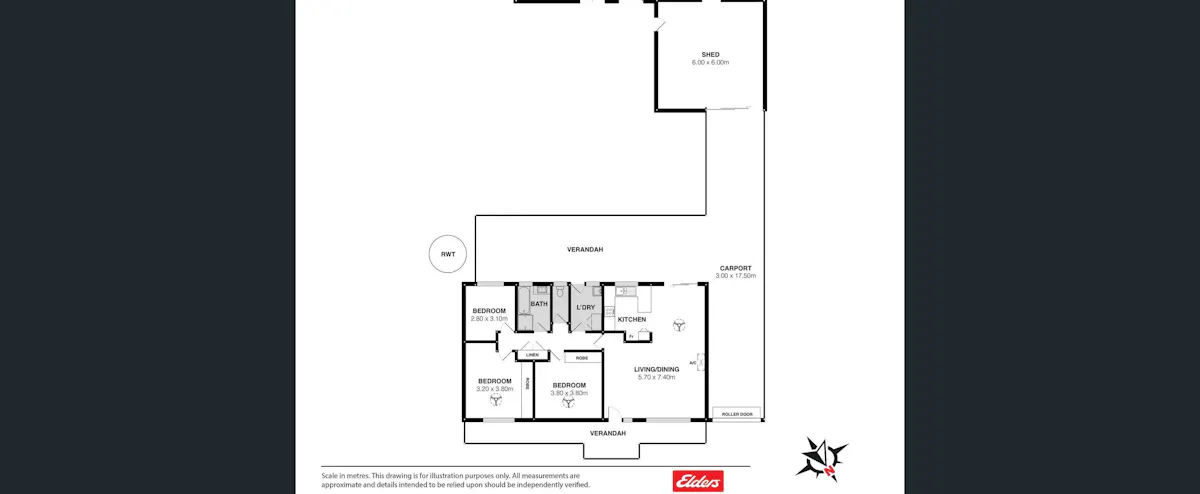 25 David Street, Mccracken, SA, 5211 - Floorplan 1
