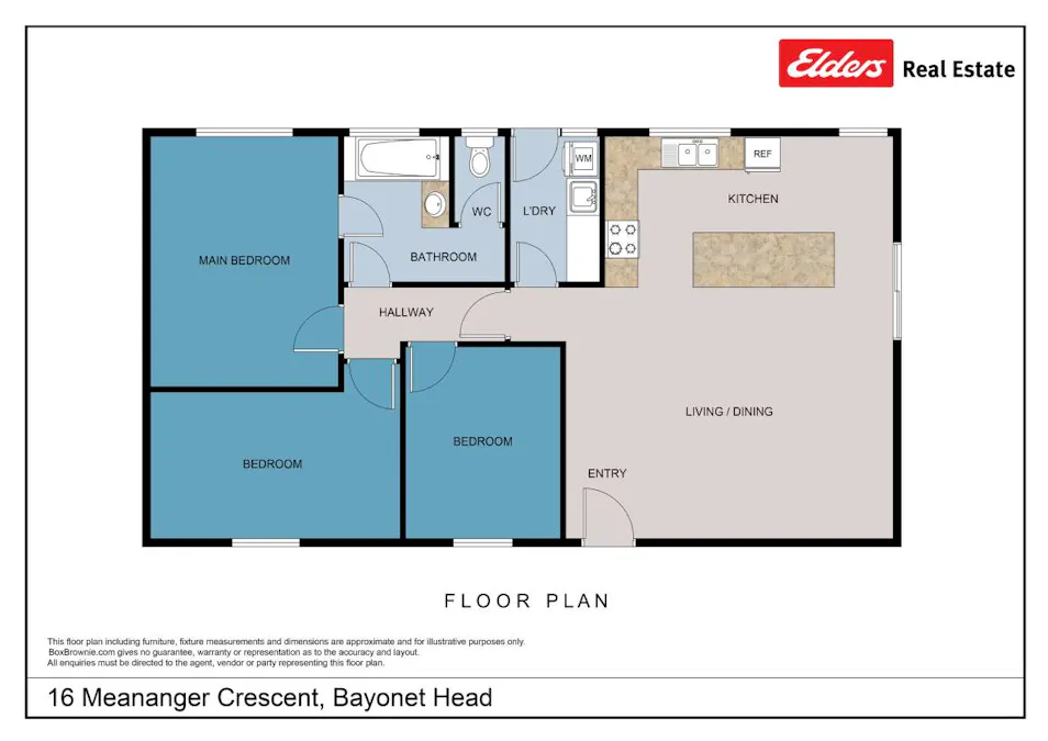 16 Meananger Crescent, Bayonet Head, WA, 6330 - Floorplan 1