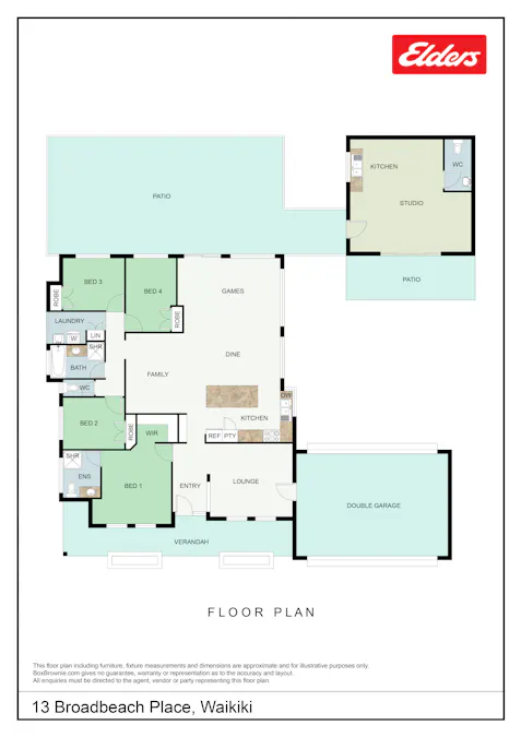 13 Broadbeach Place, Waikiki, WA, 6169 - Floorplan 1