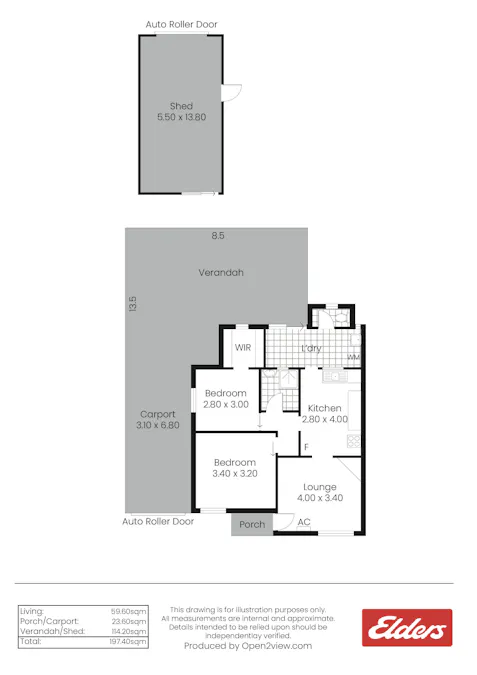 106 Playford Avenue, Whyalla, SA, 5600 - Floorplan 1