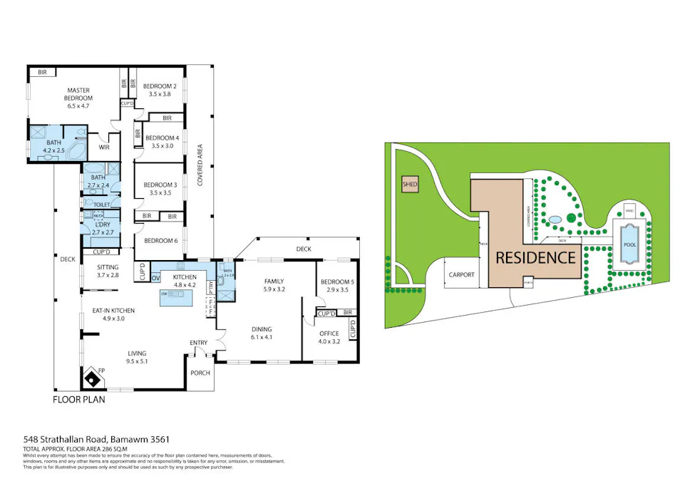 584  Strathallan Road, Echuca, VIC, 3564 - Floorplan 1
