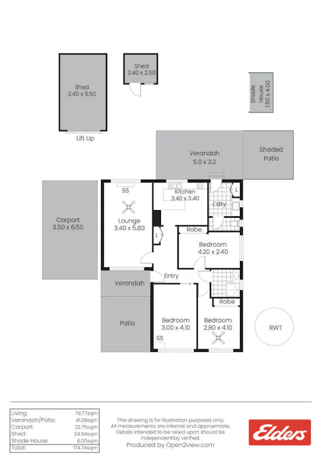 3 Wallace Street, Whyalla Playford, SA, 5600 - Floorplan 1