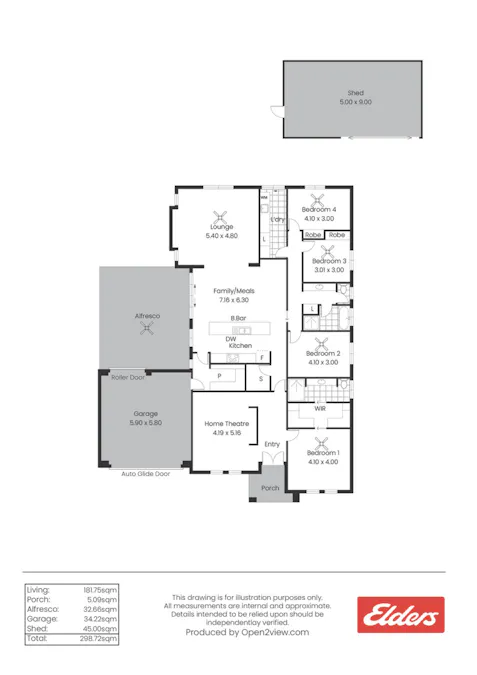 17 Cook Avenue, Blyth, SA, 5462 - Floorplan 1