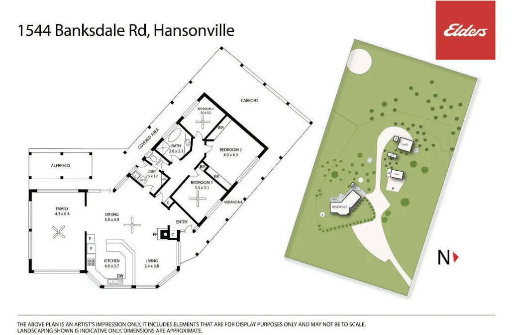 1544 Banksdale Road, Hansonville, VIC, 3675 - Floorplan 1