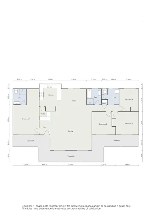 27 Hayfield Drive, Peppermint Grove Beach, WA, 6271 - Floorplan 1