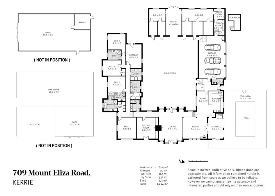 709 Mount Eliza Road, Kerrie, VIC, 3434 - Floorplan 1