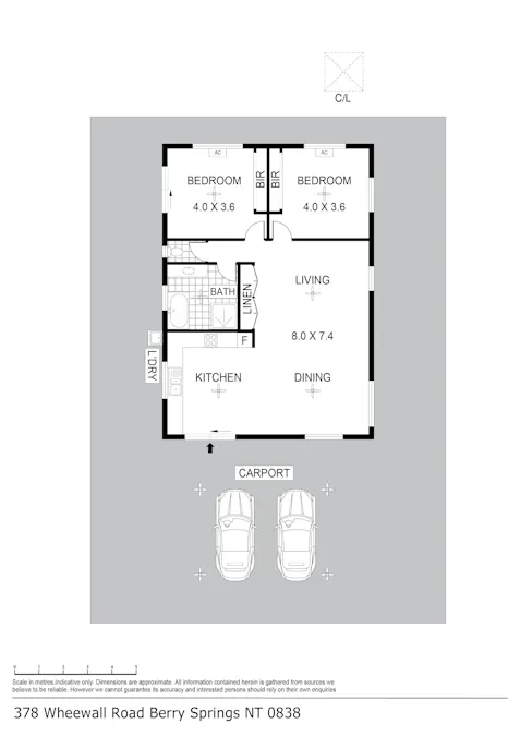 378 Wheewall Road, Berry Springs, NT, 0838 - Floorplan 1