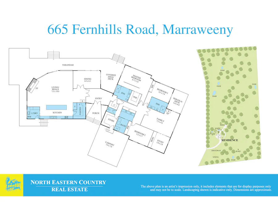 665 Fernhills Road, Marraweeney via , Euroa, VIC, 3666 - Floorplan 1