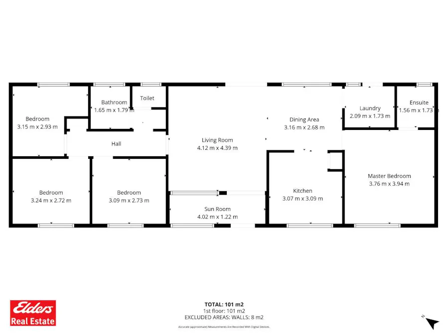 6 Kimba Road, Cowell, SA, 5602 - Floorplan 1