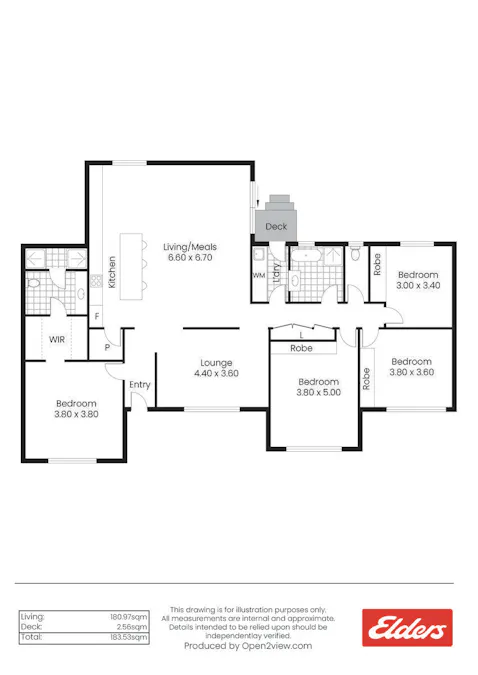 9 Mais Street, Farrell Flat, SA, 5416 - Floorplan 1