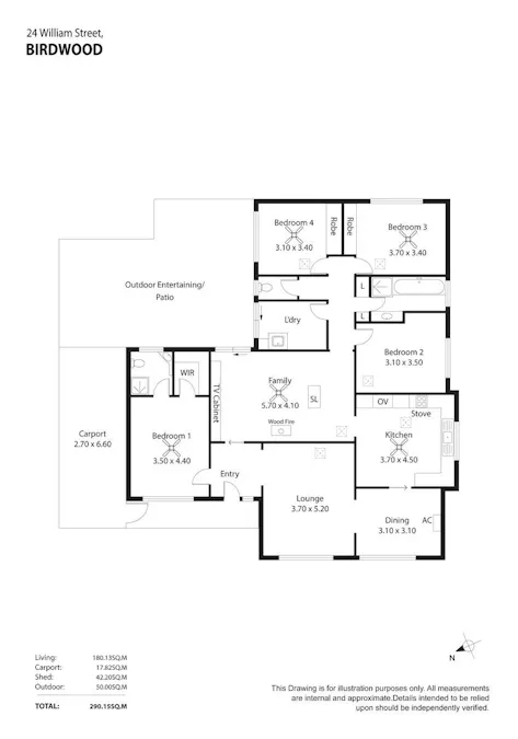 24 William Street, Birdwood, SA, 5234 - Floorplan 2