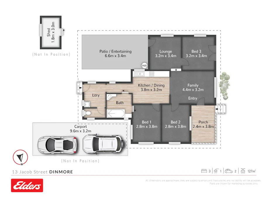 13 Jacob Street, Dinmore, QLD, 4303 - Floorplan 1