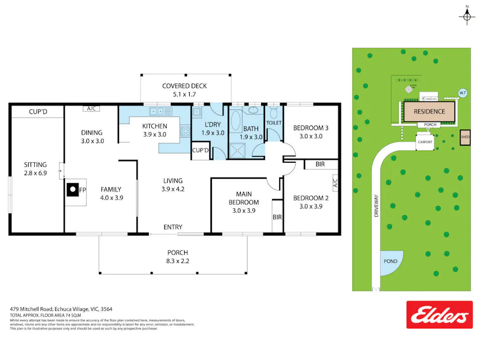 479  Mitchell Road, Echuca Village, VIC, 3564 - Floorplan 1