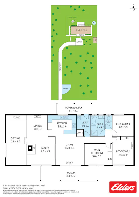 479  Mitchell Road, Echuca Village, VIC, 3564 - Floorplan 2