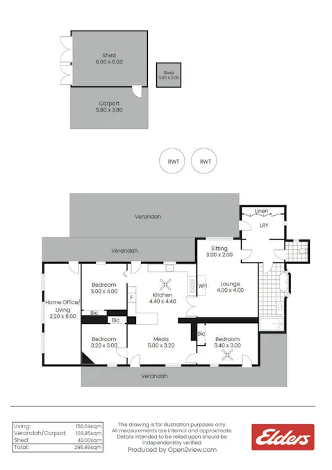 36 Paxton Terrace, Burra, SA, 5417 - Floorplan 1