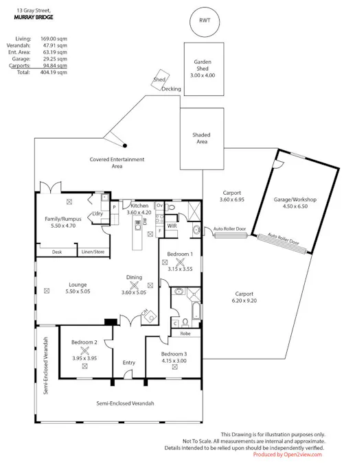 13 Gray Street, Murray Bridge, SA, 5253 - Floorplan 1