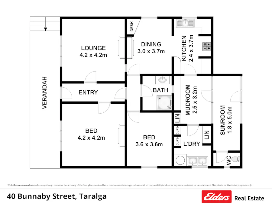 40 Bunnaby Street, Taralga, NSW, 2580 - Floorplan 1