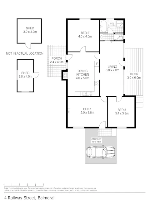 4 Railway Street, Balmoral, VIC, 3407 - Floorplan 1