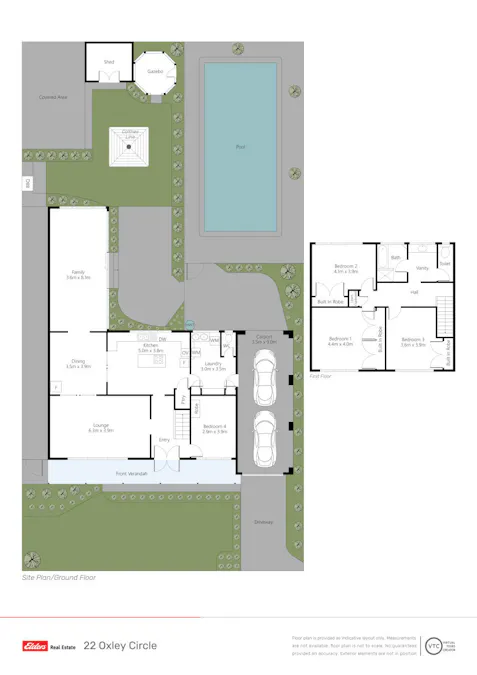 22 Oxley Circle, Dubbo, NSW, 2830 - Floorplan 1