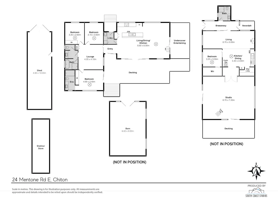 24 Mentone Road East, Chiton, SA, 5211 - Floorplan 1