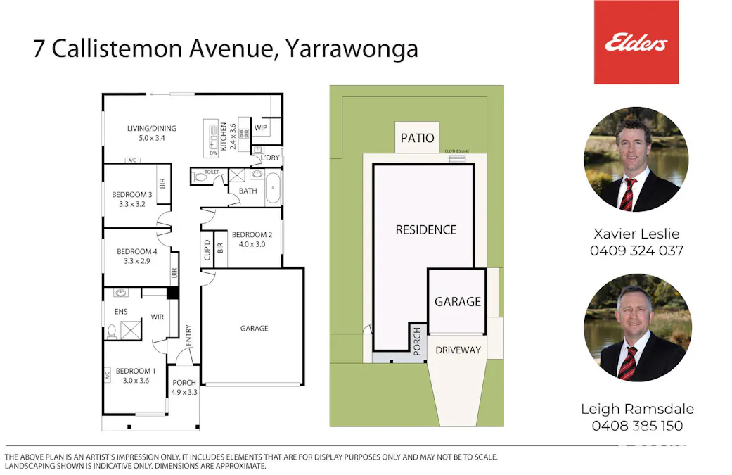 7 Callistemon Avenue, Yarrawonga, VIC, 3730 - Floorplan 1