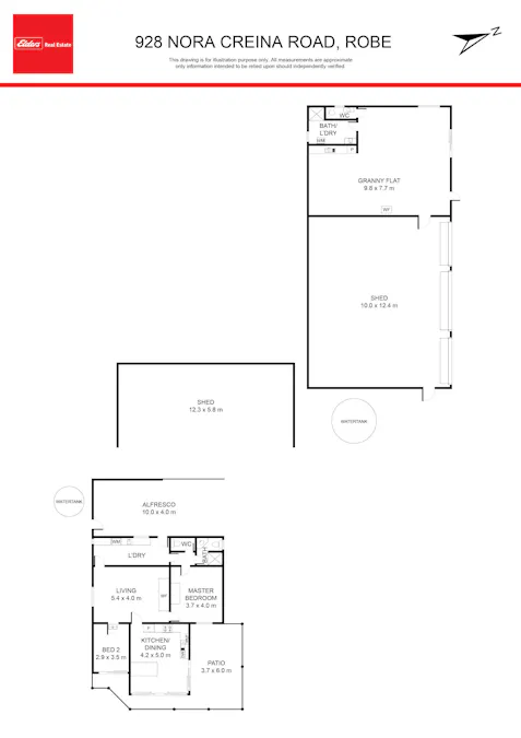 928 Nora Creina Road, Robe, SA, 5276 - Floorplan 1