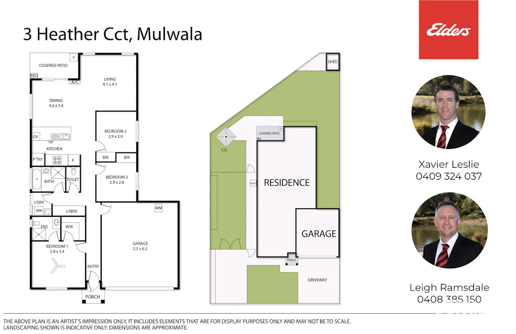 3 Heather Circuit, Mulwala, NSW, 2647 - Floorplan 1