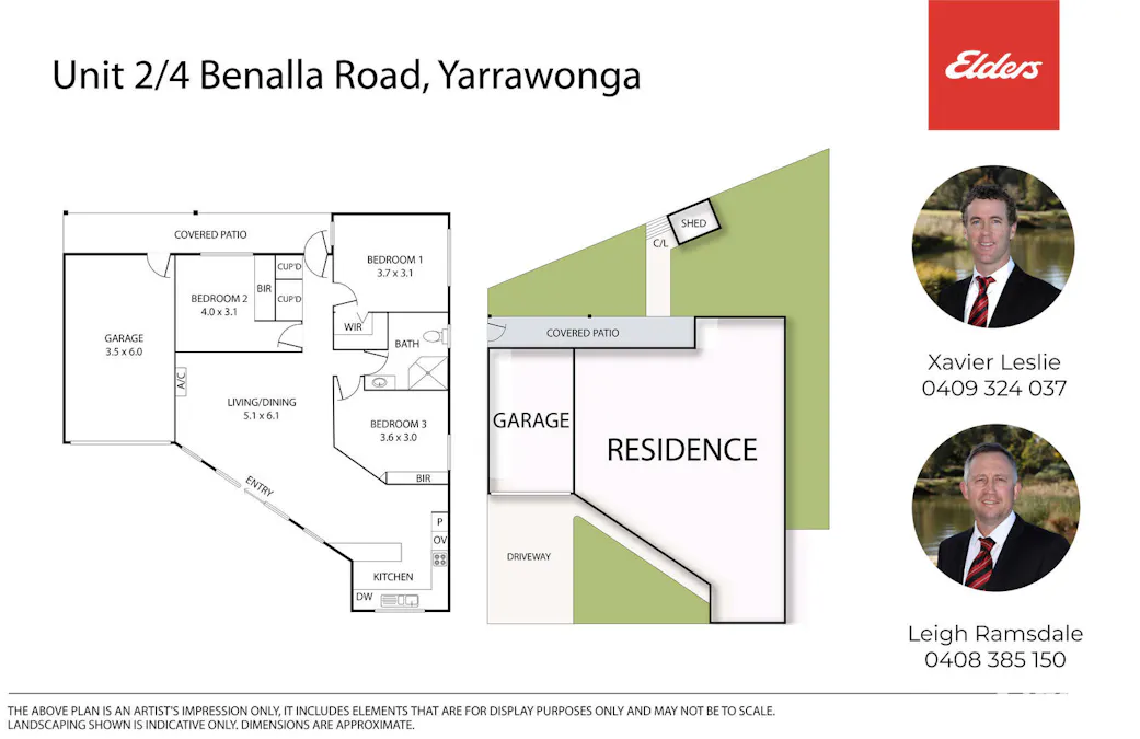 4/2 Benalla Road, Yarrawonga, VIC, 3730 - Floorplan 1