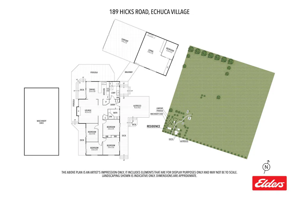 189  Hicks Road, Echuca Village, VIC, 3564 - Floorplan 1