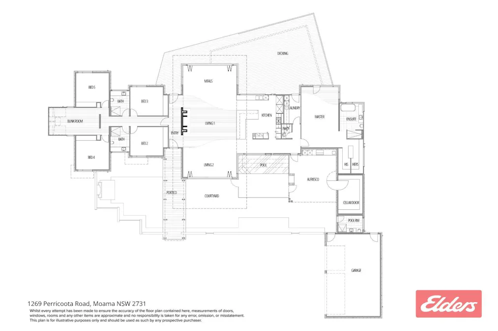 'Murray Gums'  1269 Perricoota Road, Moama, NSW, 2731 - Floorplan 1