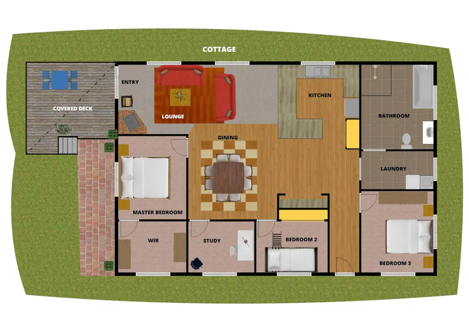 240 Shingle Hill Way, Gundaroo, NSW, 2620 - Floorplan 1