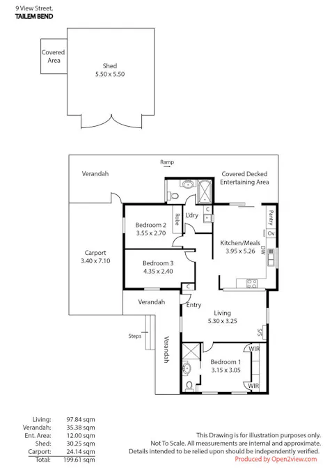 9 View Street, Tailem Bend, SA, 5260 - Floorplan 1