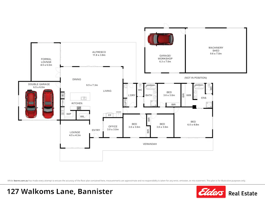127 Walkoms Lane, Goulburn, NSW, 2580 - Floorplan 1