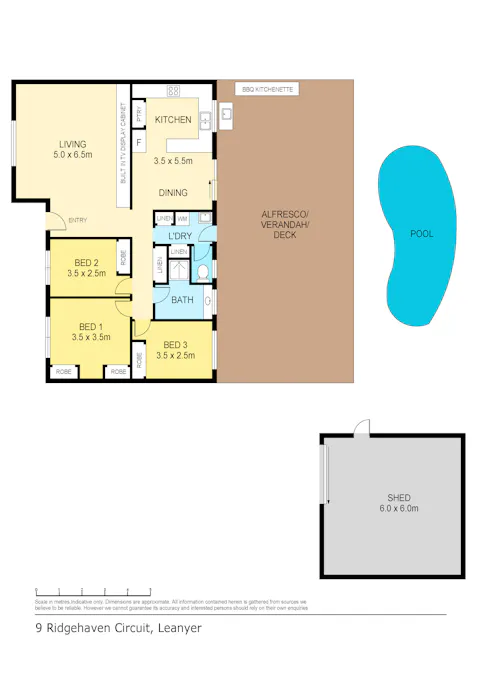 9 Ridgehaven Circuit, Leanyer, NT, 0812 - Floorplan 1