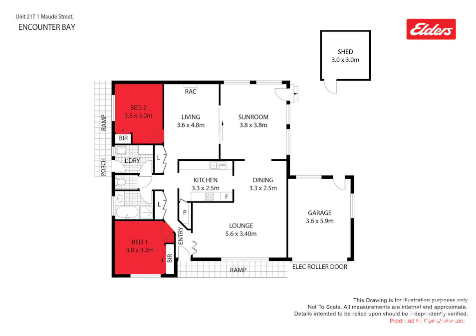 217 Rosett/1-27 Maude Street, Encounter Bay, SA, 5211 - Floorplan 1