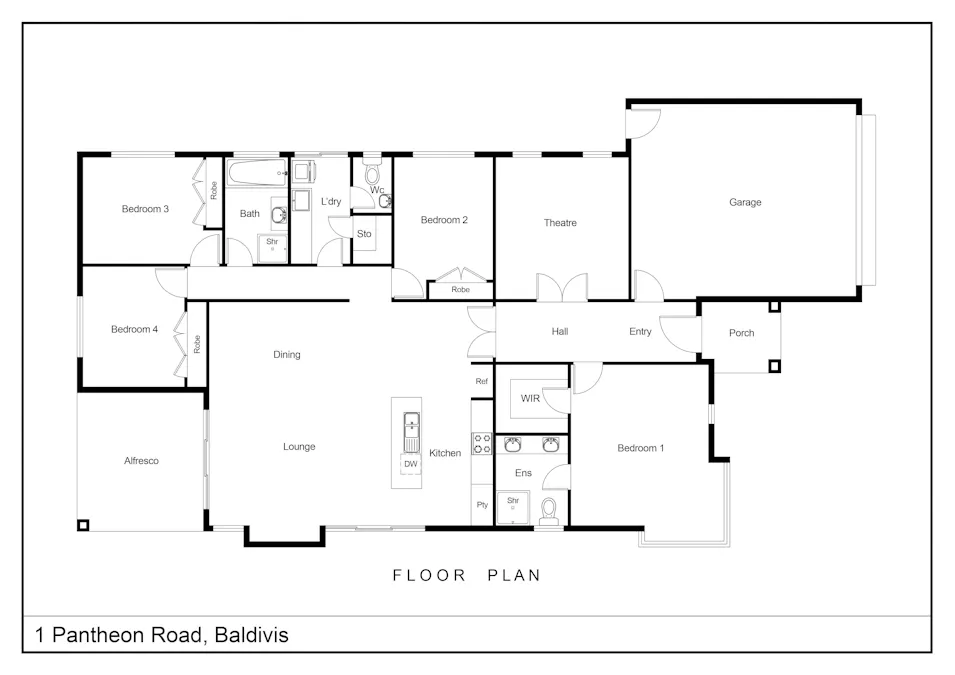 1 Pantheon Road, Baldivis, WA, 6171 - Floorplan 1
